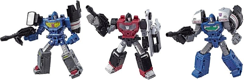 Photo 1 of Hasbro Transformers Toys Generations War for Cybertron Refraktor Reconnaissance Team (3-Pack)
