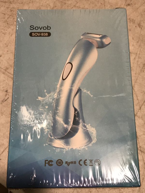 Photo 2 of Sovob Electric Razor for Women Painless Lady Shaver Body Hair Remover for Womens Legs and Underarms Bikini Trimmer Wet and Dry Waterproof Rechargeable Cordless with LED Light 