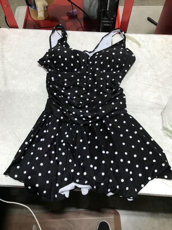 Photo 1 of black & white polkadot dress 3XL