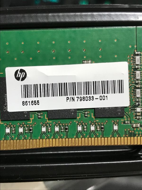 Photo 3 of 4GB RAM Replacement for HP 798033-001 | DDR4 2133MHz PC4-17000 1Rx8 1.2V UDIMM Non-ECC 288-Pin DIMM Memory Module