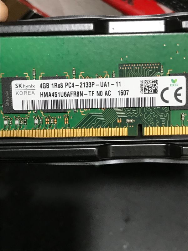 Photo 2 of 4GB RAM Replacement for HP 798033-001 | DDR4 2133MHz PC4-17000 1Rx8 1.2V UDIMM Non-ECC 288-Pin DIMM Memory Module