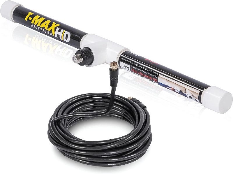 Photo 1 of Magic Stick Digital TV Antenna - 1080p Antenna TV Digital HD Indoor or Outdoor - Signals with 50 to 80 Mile Range with 20ft Long Wire - HDTV Antenna Long Range - Clear TV Antenna as Seen on Television
