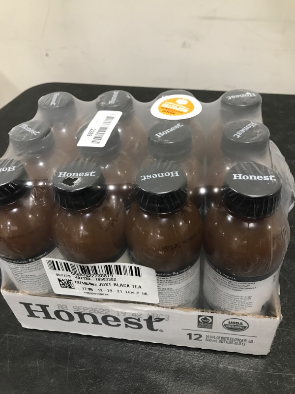 Photo 1 of 12 PACK OF 16.9OZ UNSWEETEND BLACK TEA