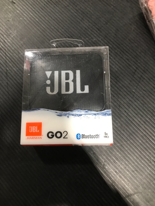 Photo 2 of JBL GO 2 Portable Bluetooth Speaker, Black