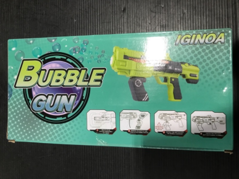 Photo 1 of BUBBLE MACHINE BLOWER BLASTER AGES 3+