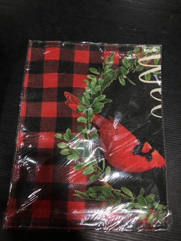 Photo 2 of CHRISTMAS GARDEN FLAG "WELCOME"
2 PACK