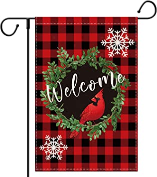 Photo 1 of CHRISTMAS GARDEN FLAG "WELCOME"
2 PACK