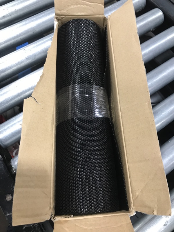 Photo 1 of aggauto Universal 40"x13" Car Grill Mesh - Aluminum Alloy Automotive Grille Insert Bumper Rhombic Hole 3x6mm