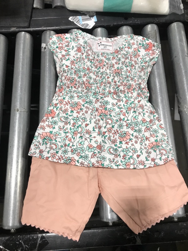 Photo 1 of (Size 2T) Cute Zara baby girl cream color floral dress