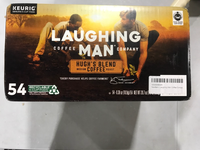 Photo 1 of **UNOPENED ** Laughing Man Coffee Company Hughes blend  ** 54 Cup count ** 