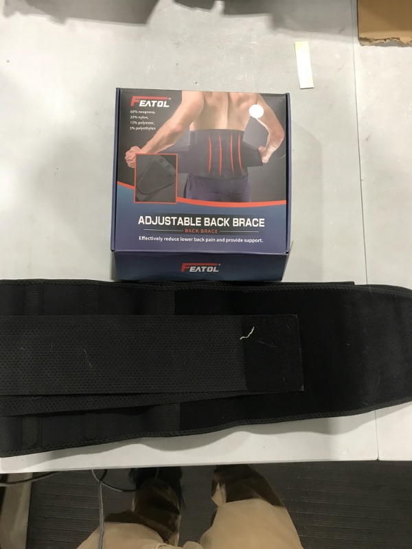 Photo 2 of FEATOL Back Brace for Lower Back Pain SIZE XXL