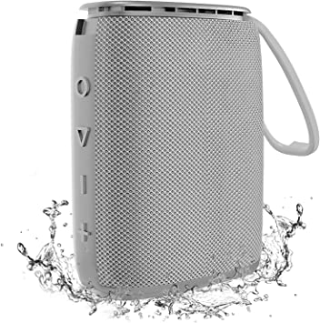 Photo 1 of Bluetooth Speakers, Hadisala H3 Portable Wireless Speaker Bluetooth 5.0 with Rich Bass HD Stereo Sound 15H Playtime USB-C Charge, Waterproof Speaker TWS Pairing for Home, Outdoors, Travel-Gery