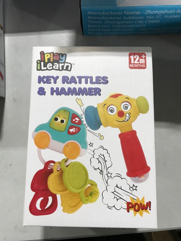 Photo 1 of  KIDS KEY RADDLES AND HAMMER TOY 