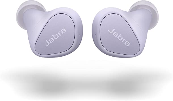 Photo 1 of Jabra Elite 3 in Ear Wireless Bluetooth Earbuds – Noise Isolating True Wireless Buds with 4 Built-in Microphones for Clear Calls, Rich Bass, Customizable Sound, and Mono Mode - Lilac