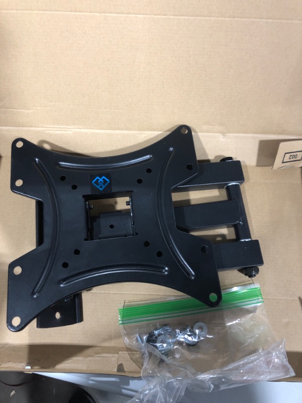 Photo 2 of PERLESMITH Full Motion TV Wall Mount Bracket for 13-42 Inch Flat Curved TVs Monitors up to 77lbs Max VESA 200x200mm- Articulating Arms Swivel Tilt Extends Rotation- PSSFK1