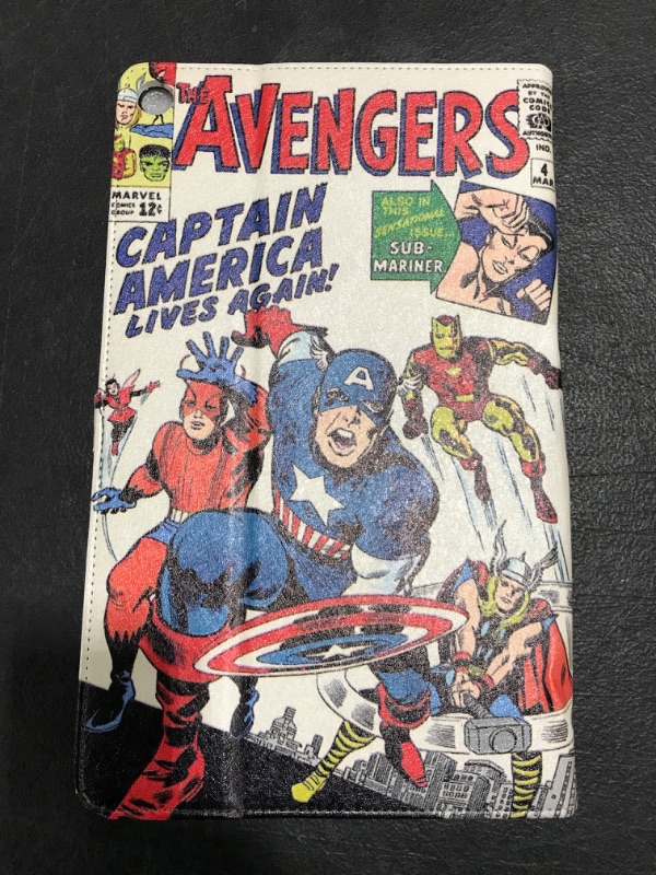 Photo 2 of THE AVENGERS TABLET CASE. UNKNOWN APPLICATION. PRIOR USE. 