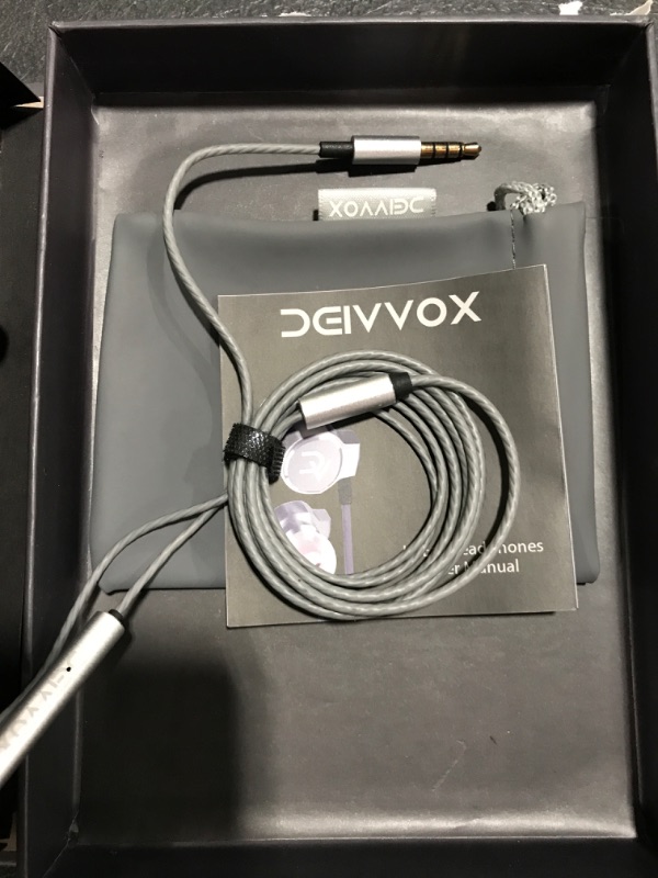 Photo 3 of DGIVOX HIGH PERFORMANCE IN-EAR HEADPHONES. PRIOR USE. 