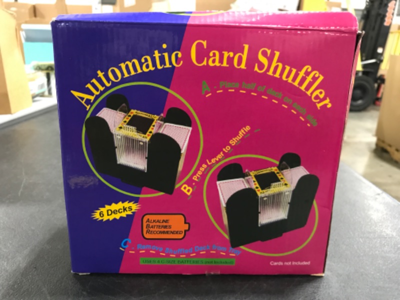 Photo 1 of AUTOMATIC CARD SHUFFLER. 