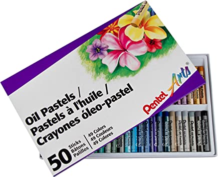 Photo 1 of Pentel Oil Pastels 50/Pkg-Assorted Colors
