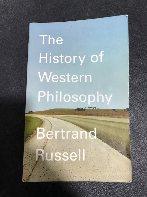 Photo 2 of A History of Western Philosophy PAPERBACK. PRIOR USE. 
