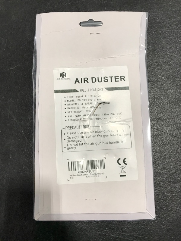 Photo 1 of 3-WAY AIR DUSTER DG-10 AIR TOOL KIT. MISSING 1 PIECE. 