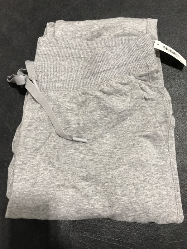 Photo 3 of Amazon Essentials Women's Studio Terry Relaxed-Fit Jogger Pant. GREY. SIZE SMALL. 
