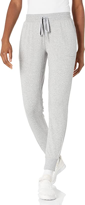 Photo 1 of Amazon Essentials Women's Studio Terry Relaxed-Fit Jogger Pant. GREY. SIZE SMALL. 
