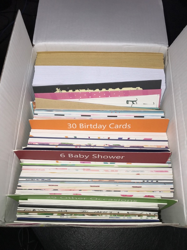 Photo 1 of 100 All Occasion Card With Envelopes plus 100 Sealing Stickers 