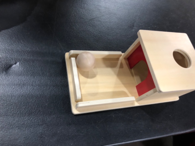 Photo 2 of Elite Montessori Object Permanence Box with Tray and Ball  