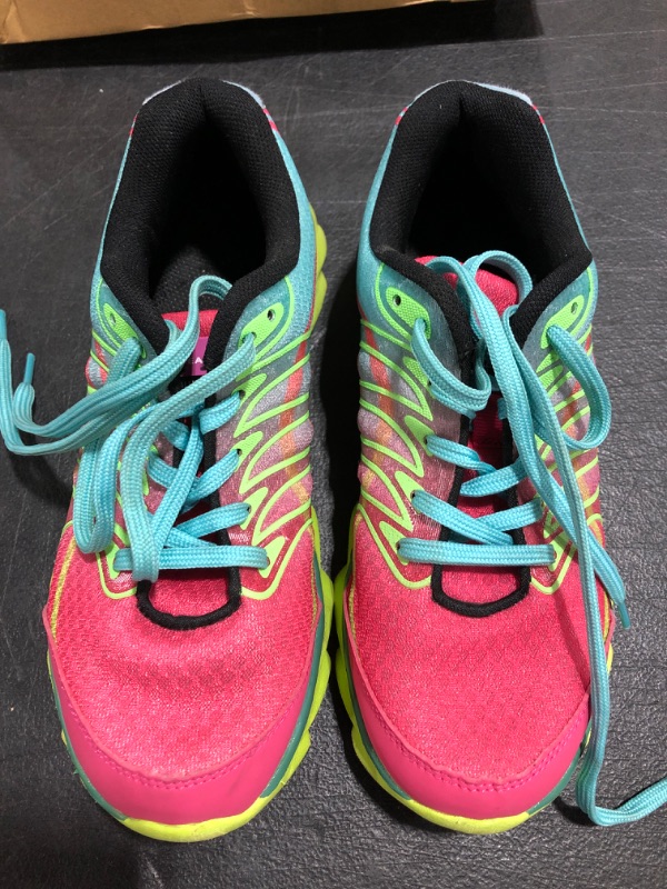 Photo 1 of ALEADER WOMEN'S BLADEFOAM COLORFUL RUNNING SHOES. SIZE 8 US. PRIOR USE. 