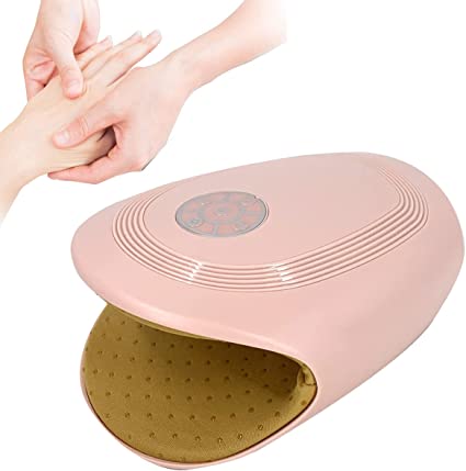 Photo 1 of NICCOO Cordless Hand Massager, Palm Massager for Hands 3 Levels Air Pressure and Heating Massage Machine, Pink, 8.27 x 3.74 x 2.95 Inch (unable to test)
