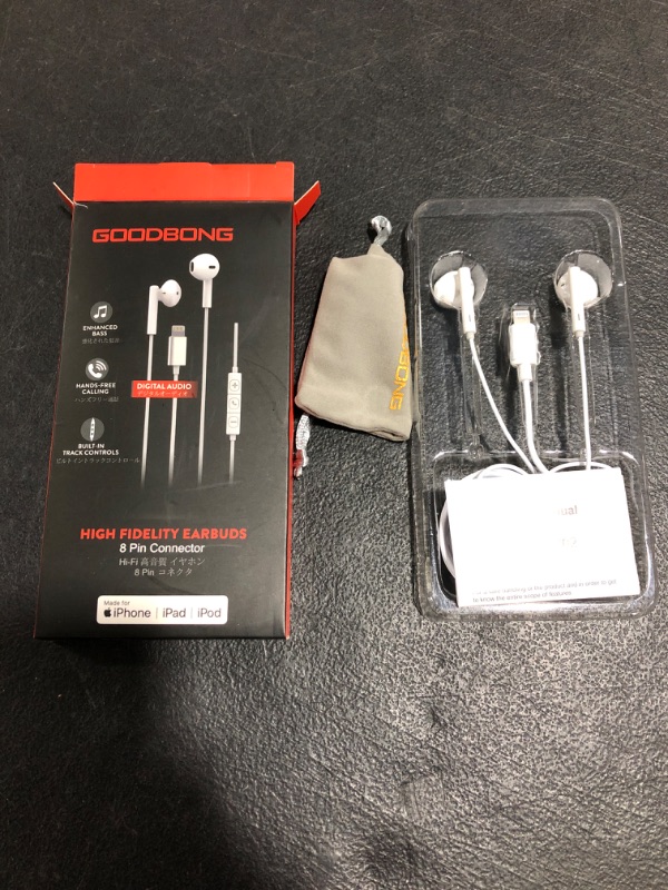 Photo 2 of GOODBONG HIGH FIDELITY EARBUDS. 