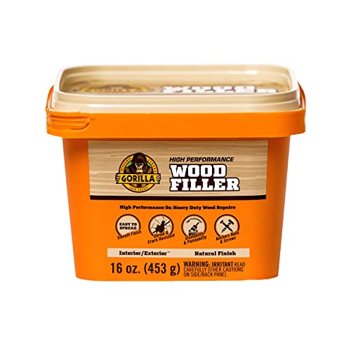 Photo 1 of 107292 16 Oz Wood Filler Tub, Natural