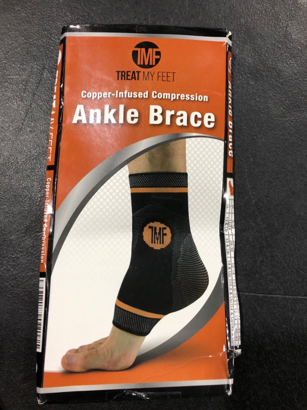 Photo 2 of Ankle Compression Brace with Silicone Ankle Support and Copper. Plantar Fasciitis