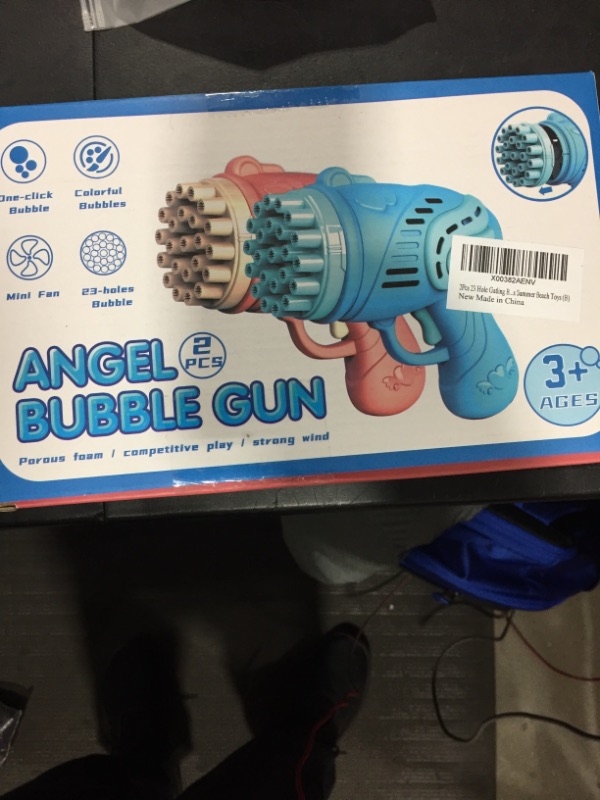 Photo 1 of 2-PIECE ELECTRIC BUBLE GUN