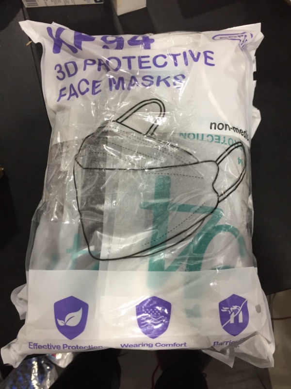 Photo 1 of 50 PCS  KN94 MASK  5-BAGS