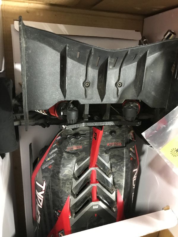 Photo 2 of ARRMA 1/8 TYPHON 6S V5 4 Wheel Drive BLX Buggy with Spektrum Firma RTR Black ARA8606V5 Cars Electric Kit Other
