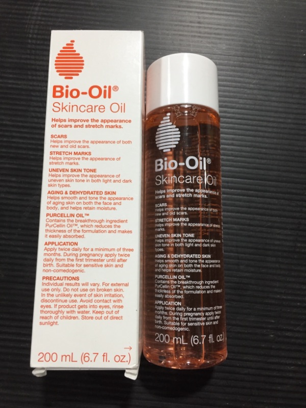 Photo 2 of 
Bio-Oil Skincare Body Oil, Serum for Scars and Stretchmarks, Face and Body Moisturizer Dry Skin, Non-Greasy, Dermatologist Recommended