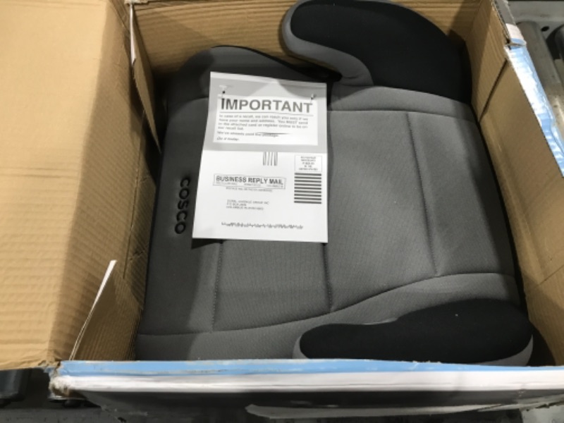 Photo 1 of Cosco Top Side Booster Car Seat Solid Print Gray
