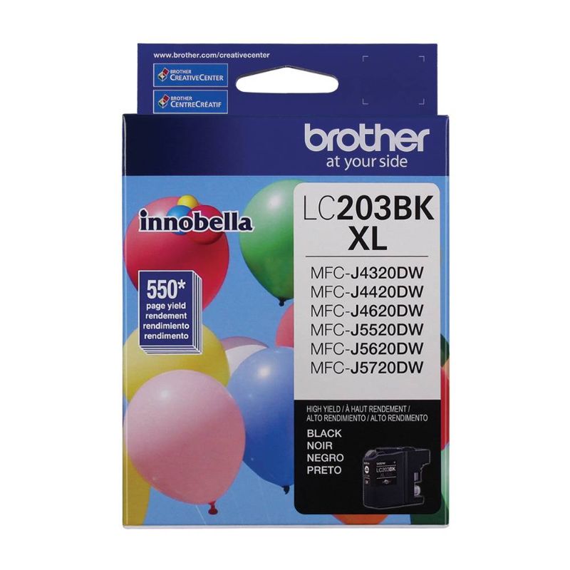 Photo 2 of Brother International LC203BK High Yieldblack Ink Cartridge
