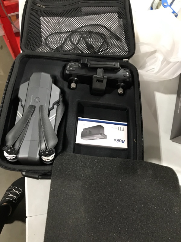 Photo 1 of Ruko F11GIM Drones with Camera for Adults, 2-Axis Gimbal 4K EIS Camera, 2 Batteries 56Mins Flight Time,Brushless Motor, 5GHz FPV Transmission, GPS Auto Return Home, 5times Zoom No Fisheye
