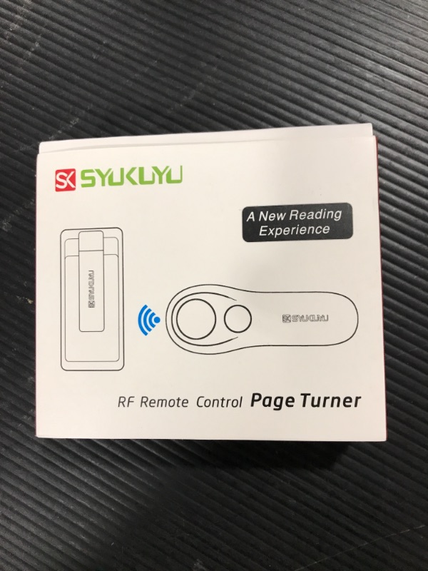 Photo 2 of SYUKUYU RF Remote Control Page Turner for Kindle Reading Ipad Surface Comics, iPhone Android Tablets Reading Novels Taking Photos
