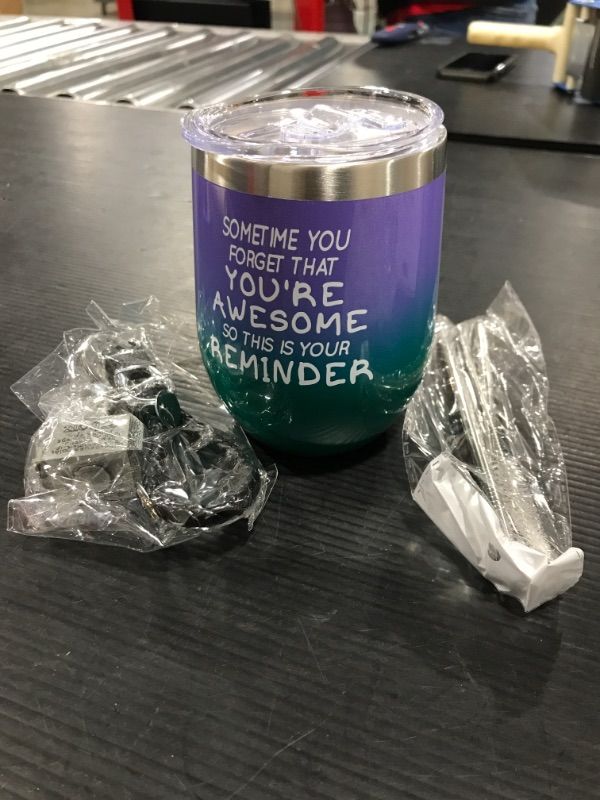 Photo 1 of Best Friends 40th 50th 60th 70th Birthday Gifts for Women,Men,Her,Girlfriend,Female,Nurse,Wife,Thank You Personalized Holiday Gifts, Wine Glasses with Funny Sayings,12Oz Tumbler with Keychain