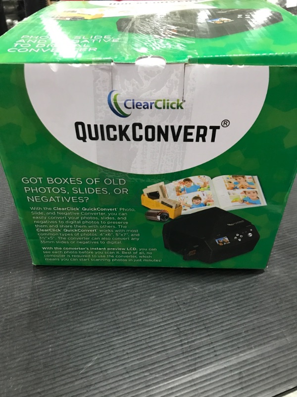 Photo 6 of ClearClick 20 MP QuickConvert Photo Slide and 35mm Negatives to Digital Converter with PhotoPad Software & 8 GB Memory