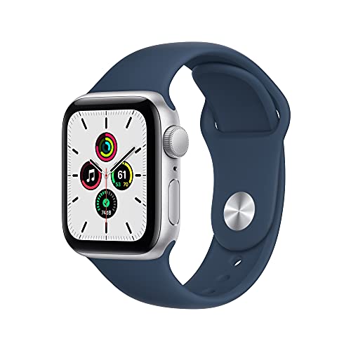 Photo 1 of Apple Watch SE (2nd Gen) [GPS 40mm] Smart Watch w/Starlight Aluminum Case & Starlight Sport Band - S/M. Fitness & Sleep Tracker, Crash Detection, Heart Rate Monitor, Retina Display, Water Resistant