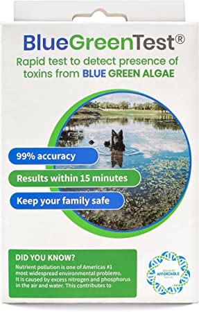 Photo 1 of ?5Strands Blue Green Algae Test Kit, ?at Home Lake & Pond Water Testing, Water Safety Test, Collect Results in 15 Minutes