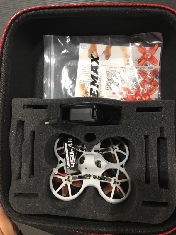 Photo 5 of EMAX Tinyhawk RTF Micro Indoor Racing Drone with FPV Goggles and Controller for Beginners