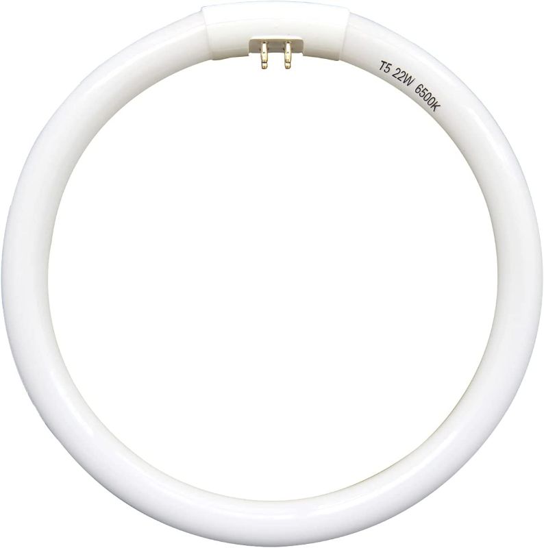 Photo 1 of 7.25 inch T5 22W Circular Bulb Light Replacement for Floxite, Zadro, Rialto Makeup Magnifying Vanity Mirror, FC22 Surround Fluorescent Lamp 
