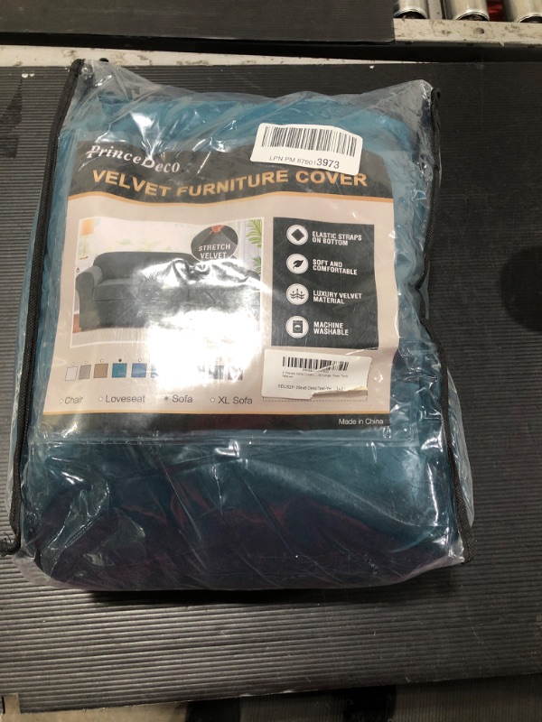 Photo 1 of 4 Piece Sofa Covers Size Large, Deep Teal 