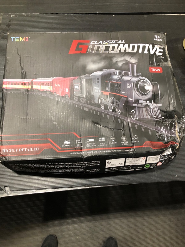 Photo 2 of Electric Classical Train Sets with Steam Locomotive Engine